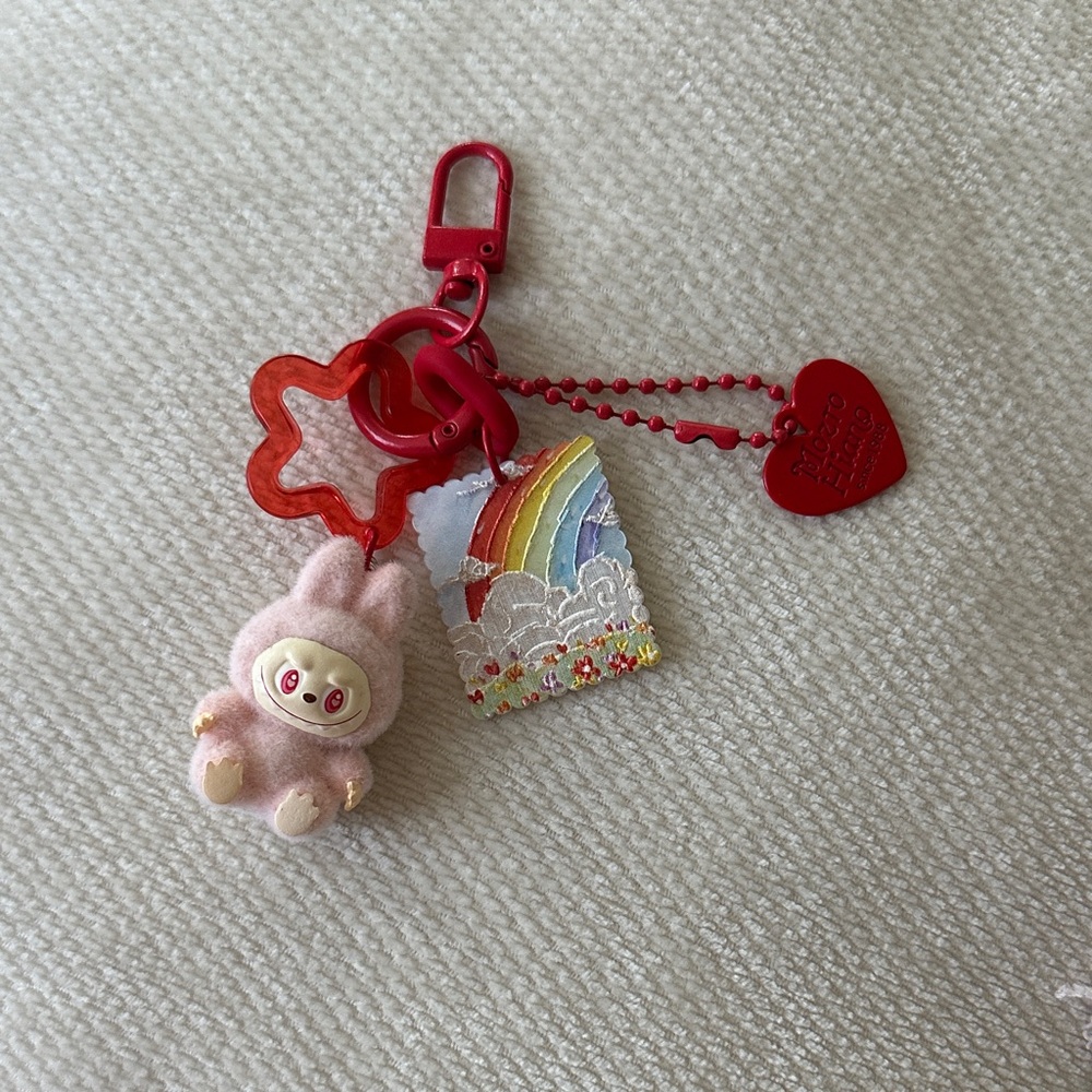 Labubu key ring/phone charm